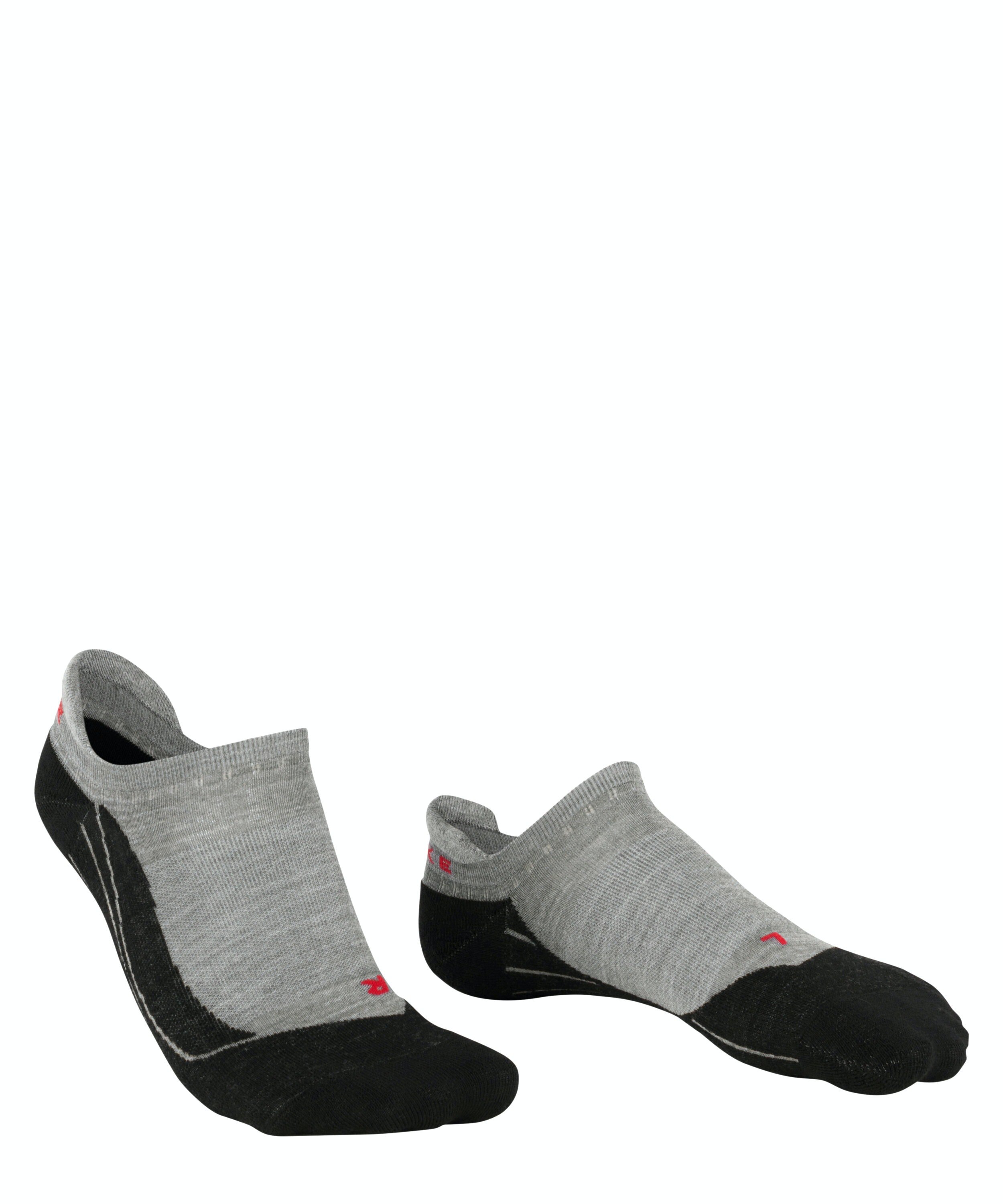 FALKE TK5 Wander Invisible dames Trekking kousenvoetjes, grijs (light grey)