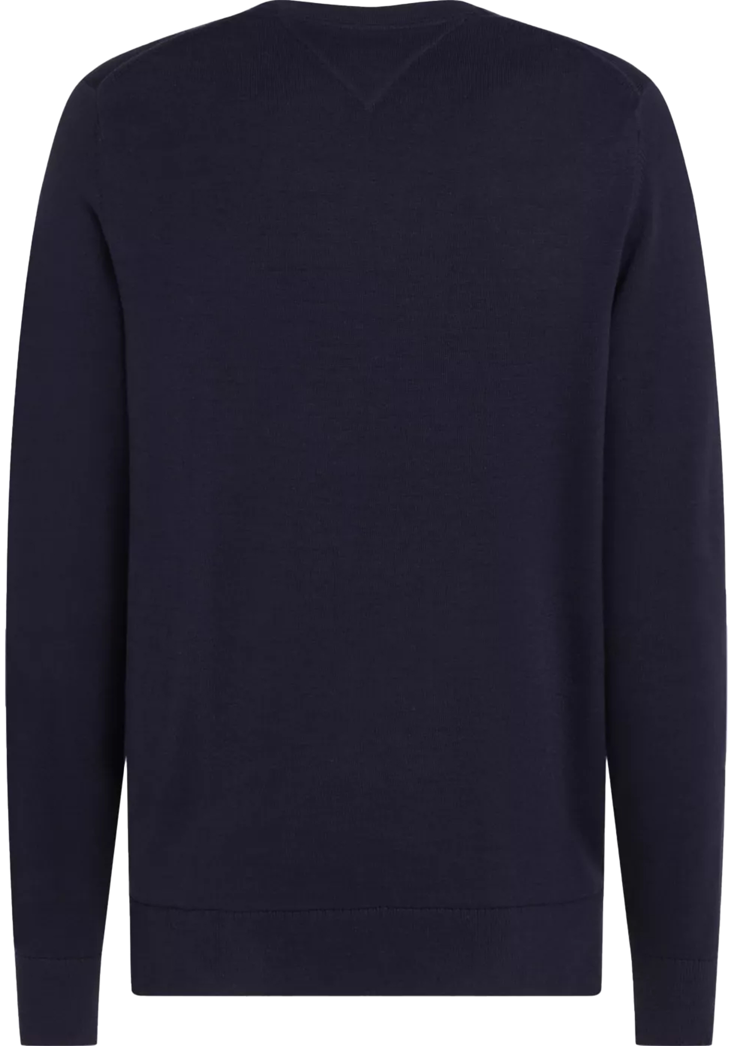 Tommy Hilfiger heren pullover katoen, donkerblauw