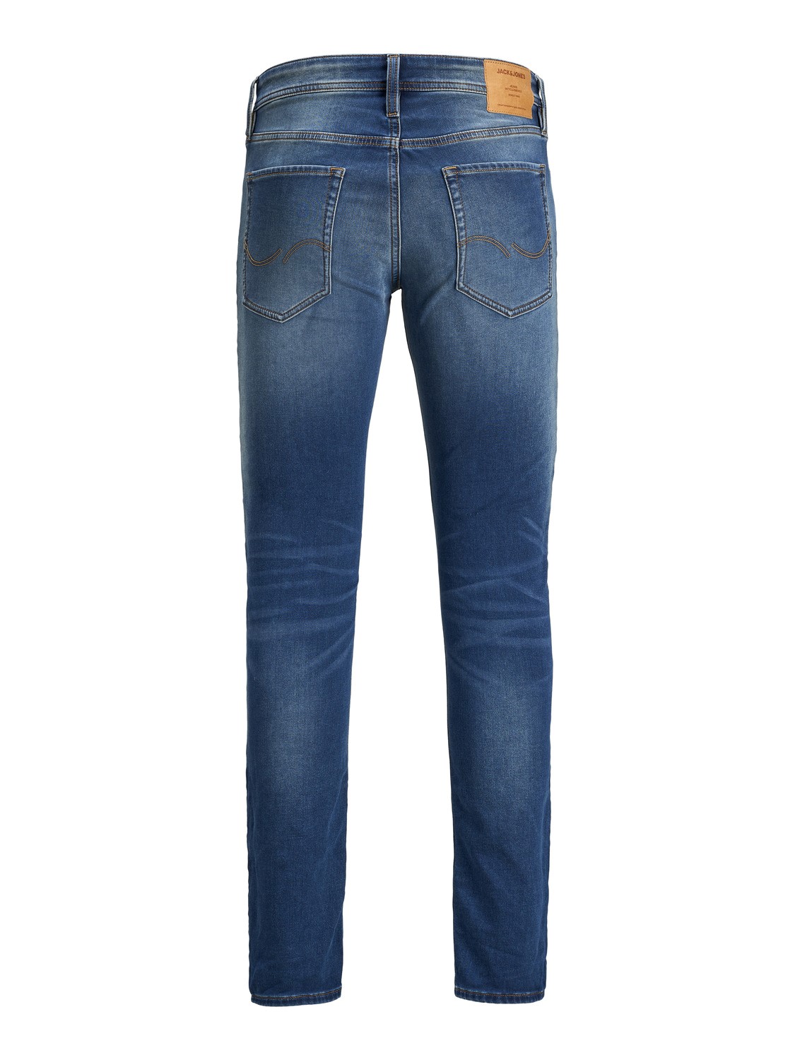 JACK & JONES Glenn Icon loose fit, heren jeans, denimblauw