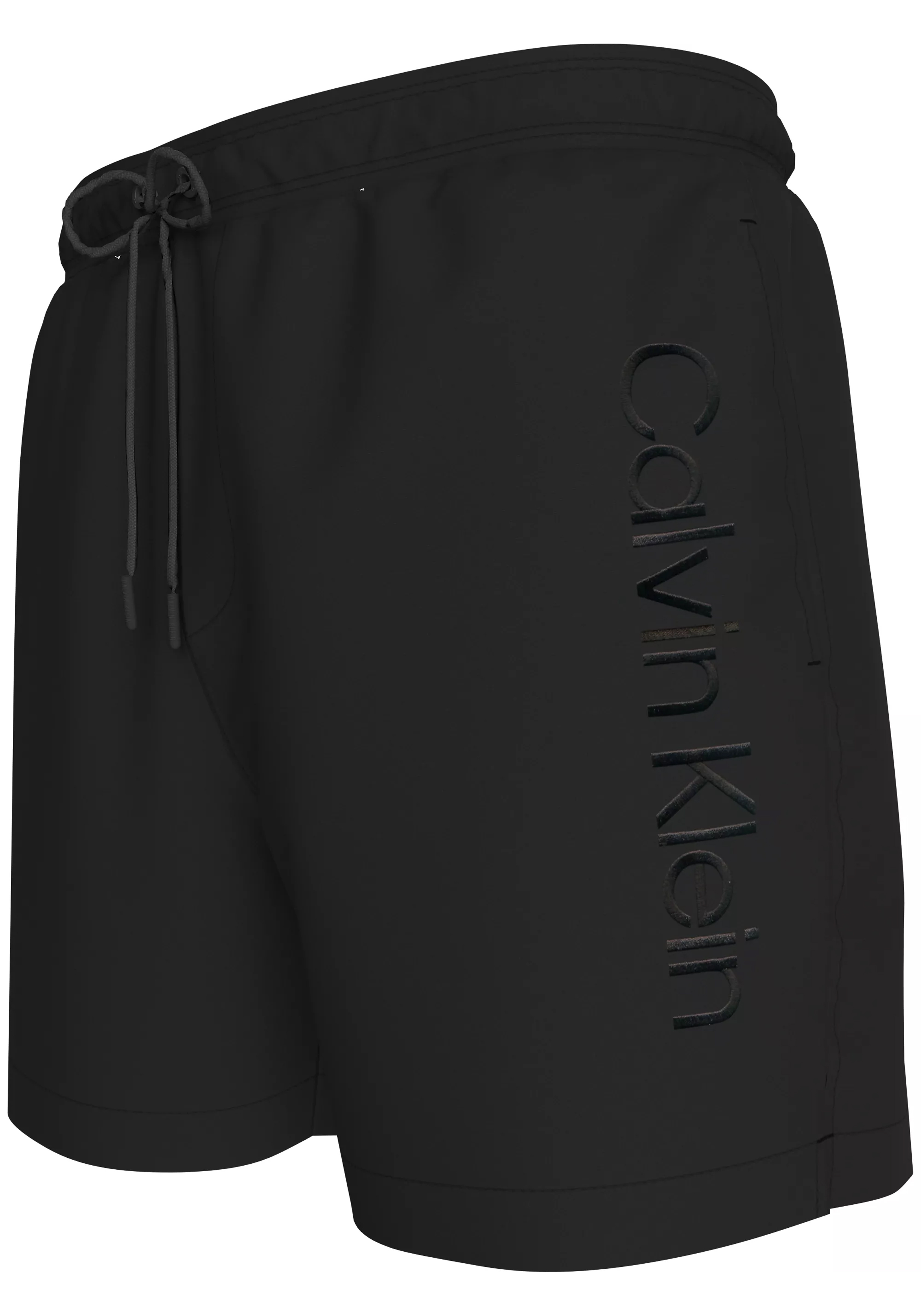 Calvin Klein Medium Drawstring swimshort, heren zwembroek, zwart