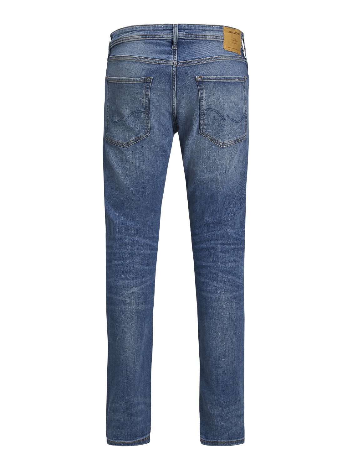 JACK & JONES Tim Original regular fit, heren jeans, denimblauw