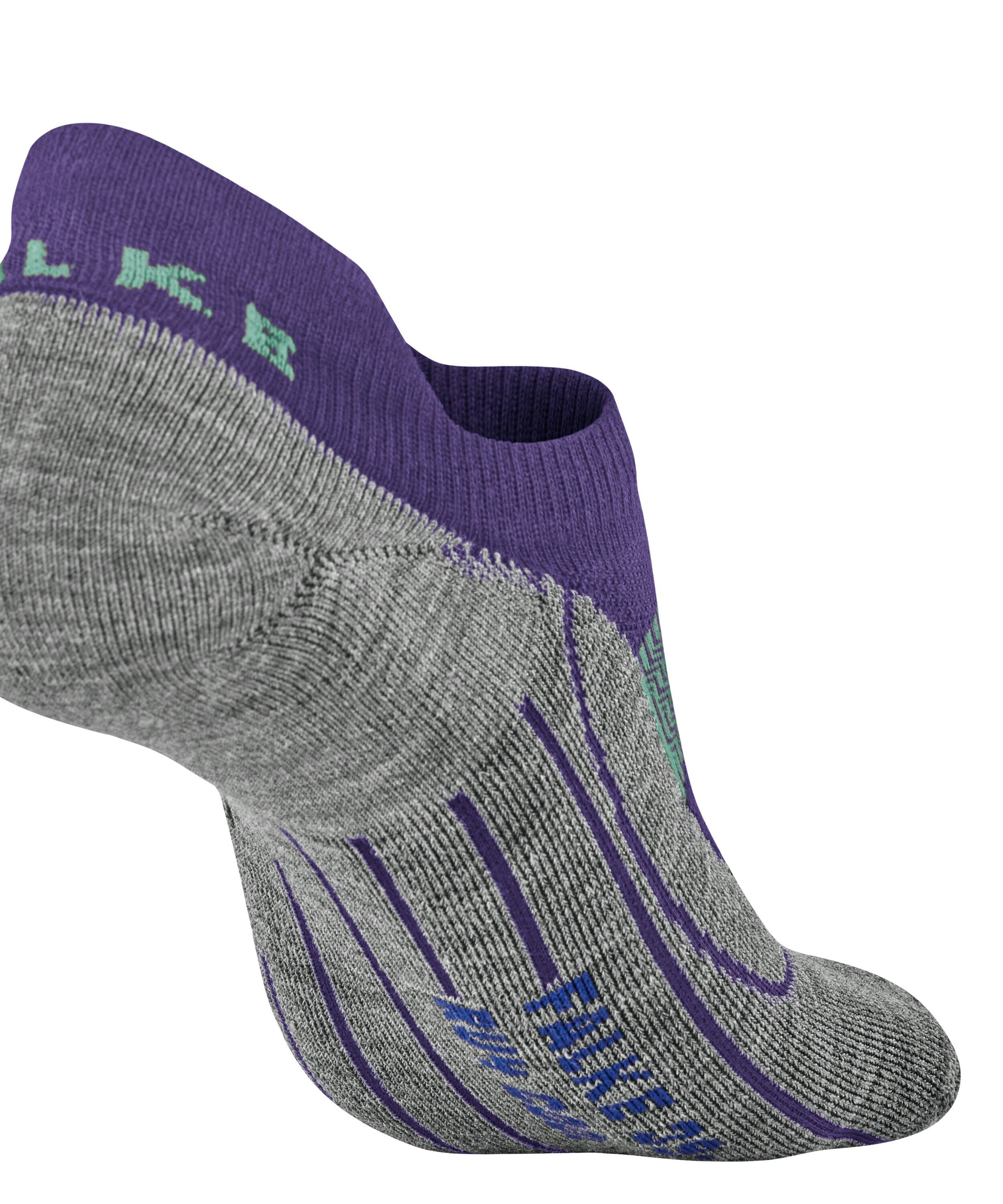 FALKE RU4 Endurance Cool Invisible dames running kousenvoetjes, paars (amethyst)