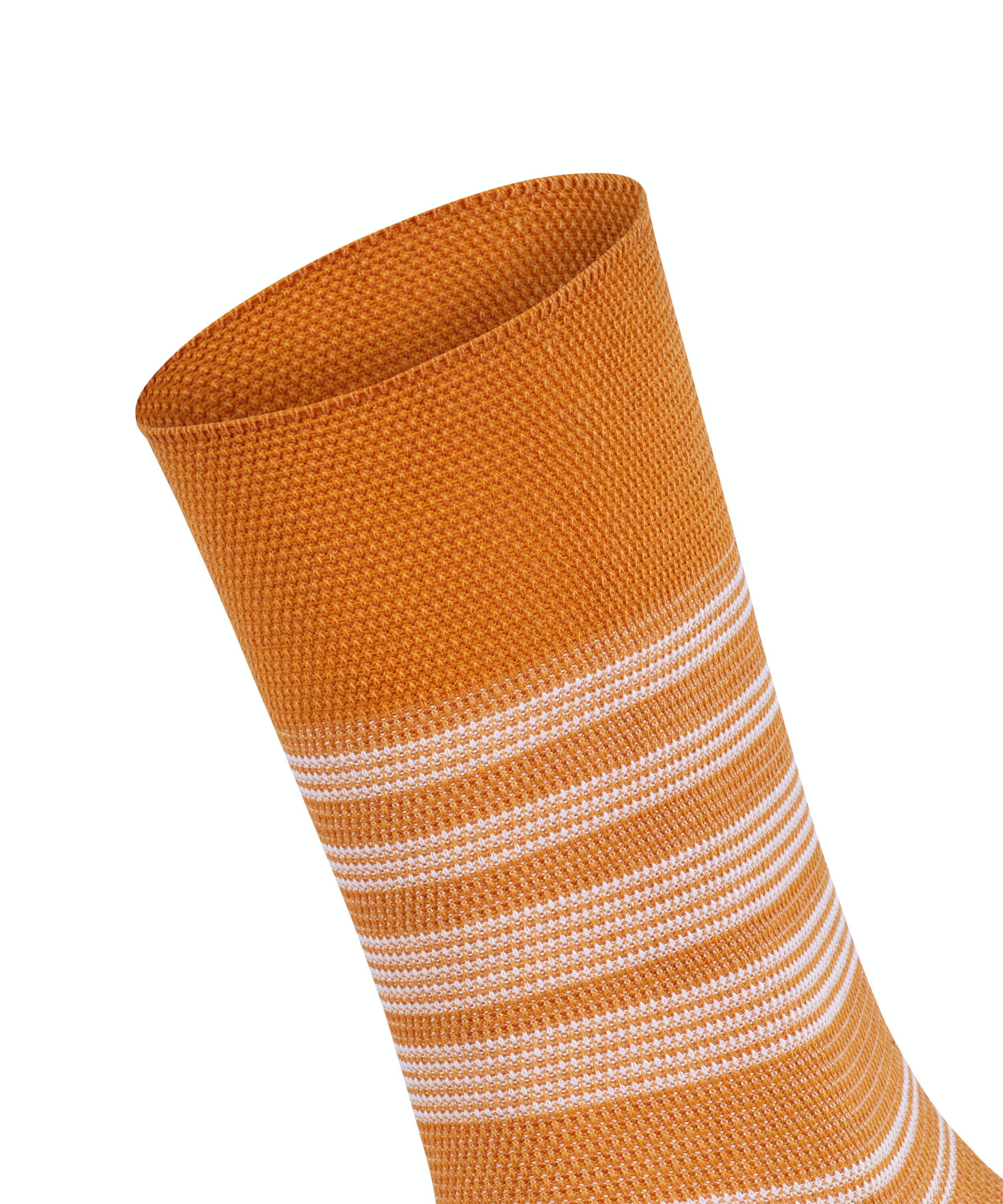 FALKE Sunset Stripe damessokken, oker (ochre)