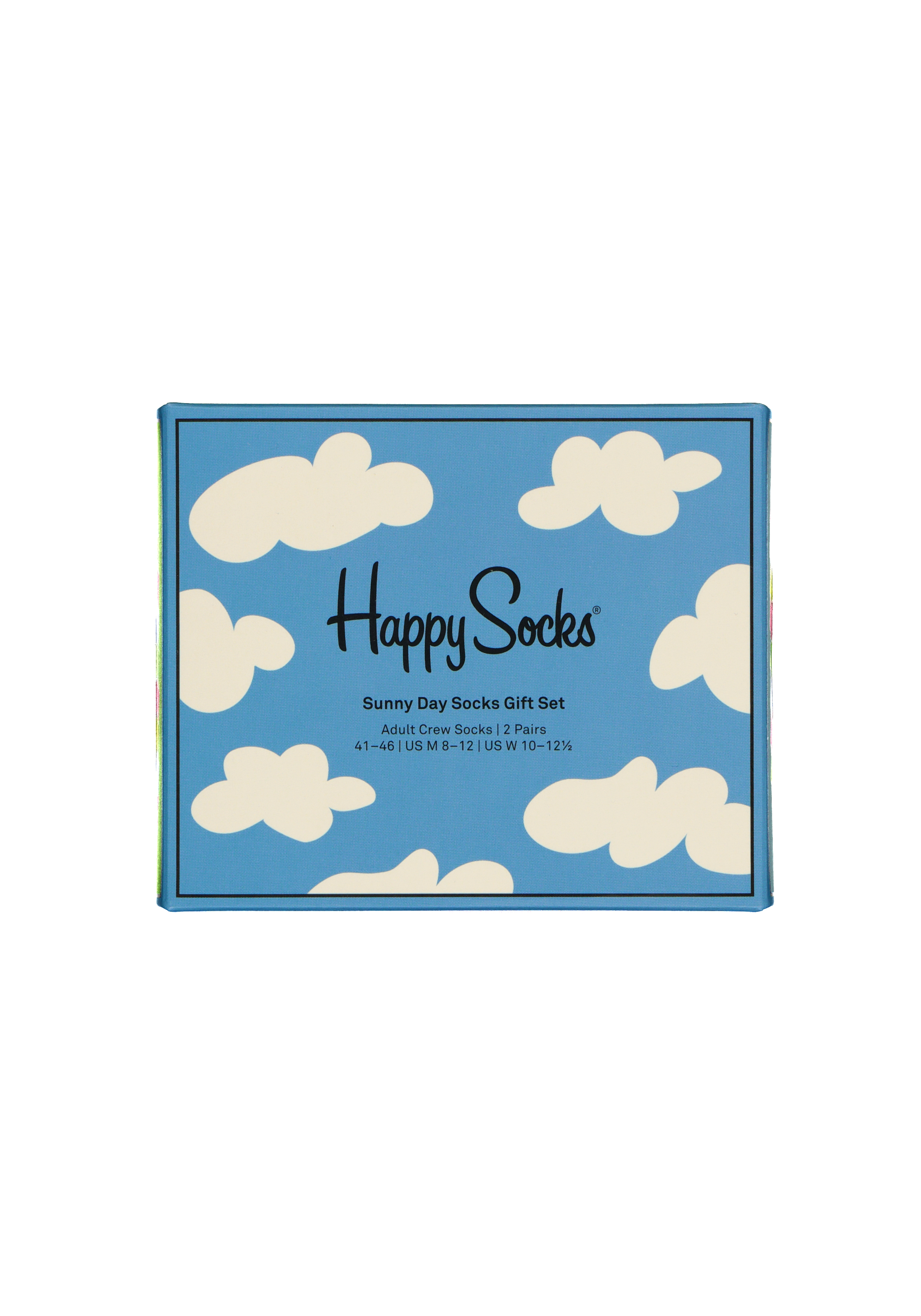 Happy Socks Sunny Day Socks Gift Set (2-pack), unisex sokken in cadeauverpakking