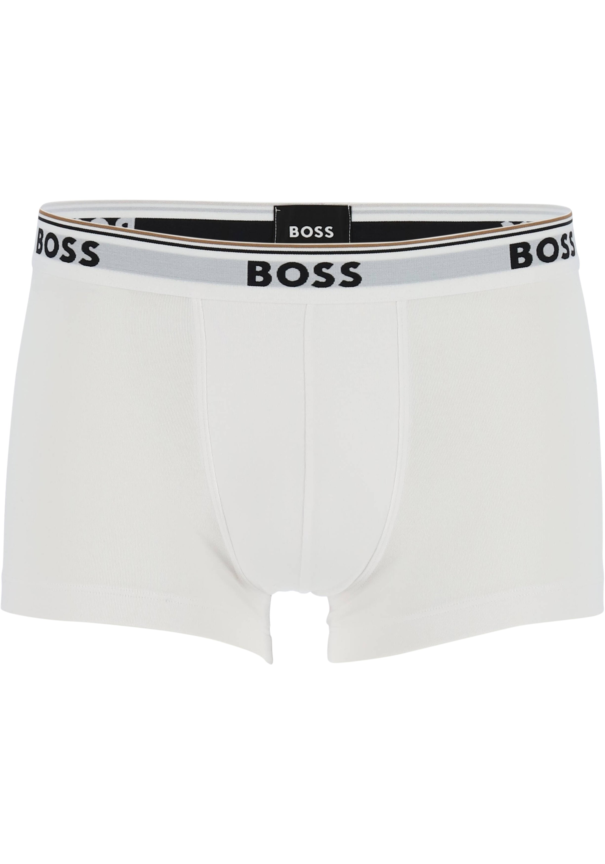 HUGO BOSS Power trunks (3-pack), heren boxers kort, zwart, grijs, wit