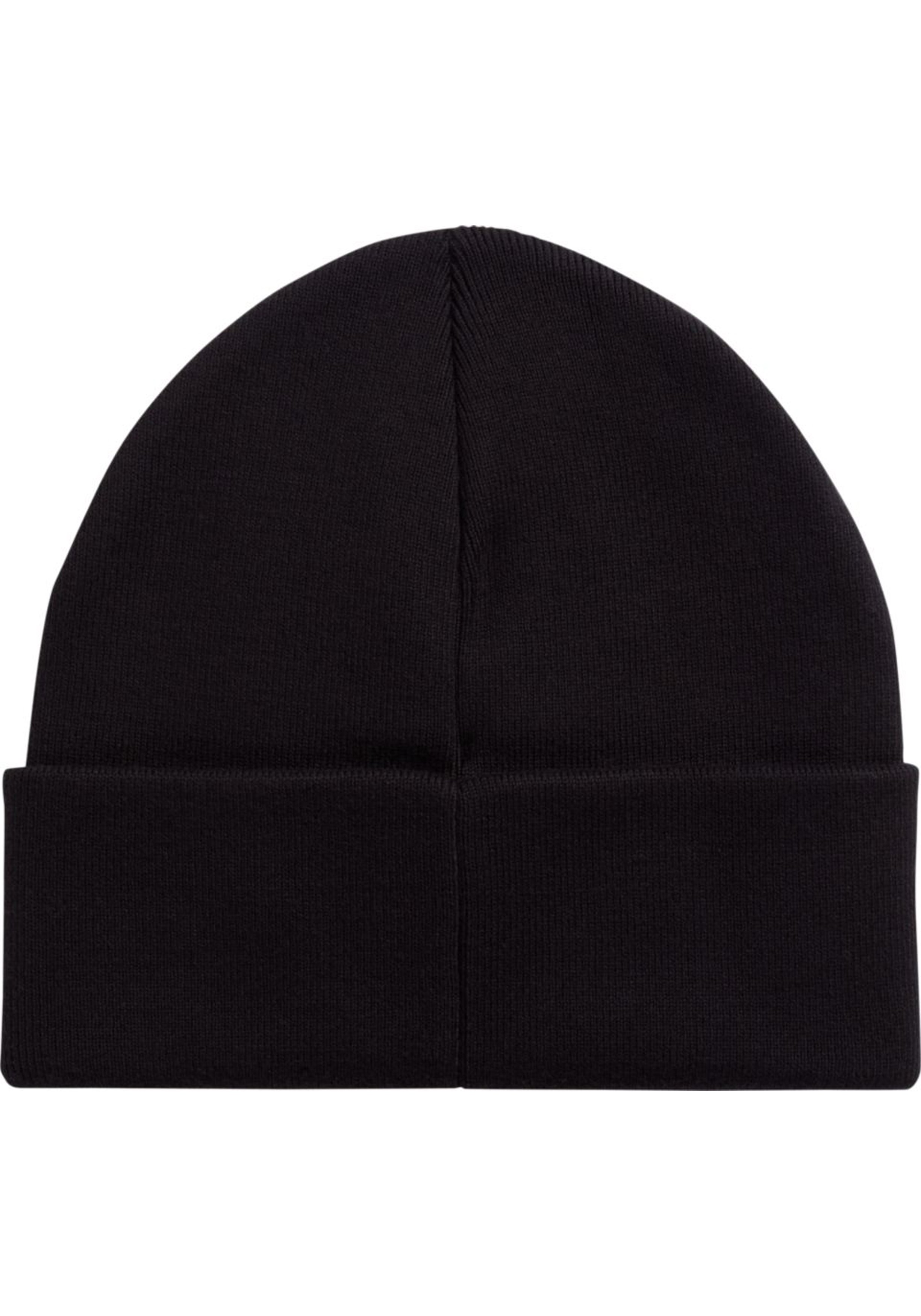 Calvin Klein muts, monogram beanie, zwart