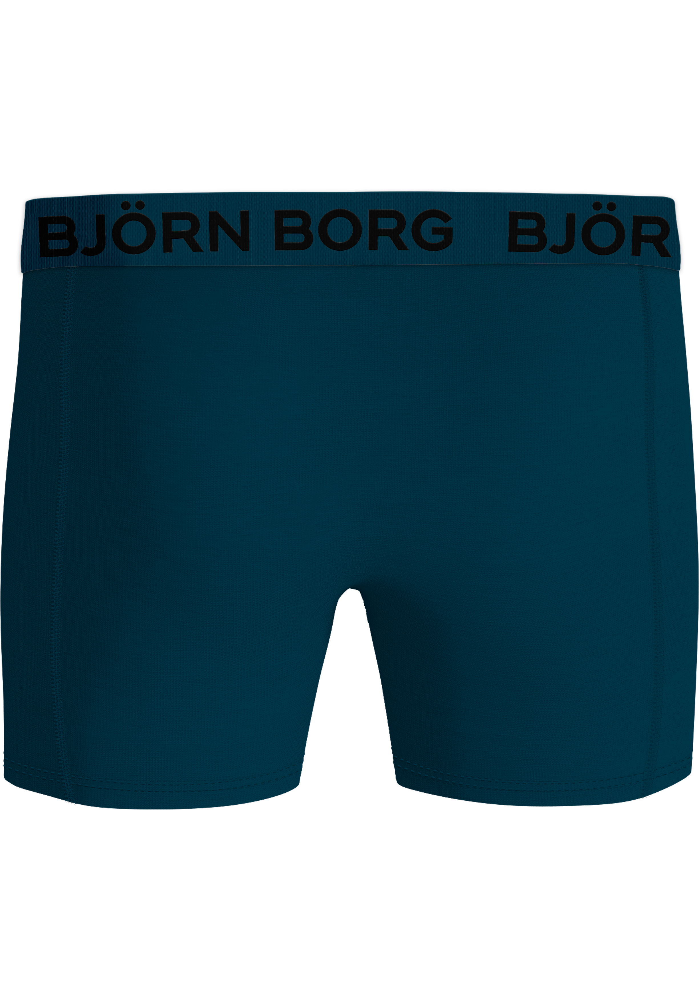 Bjorn Borg Cotton Stretch boxers, heren boxers normale lengte (5-pack), verschillende tinten blauw