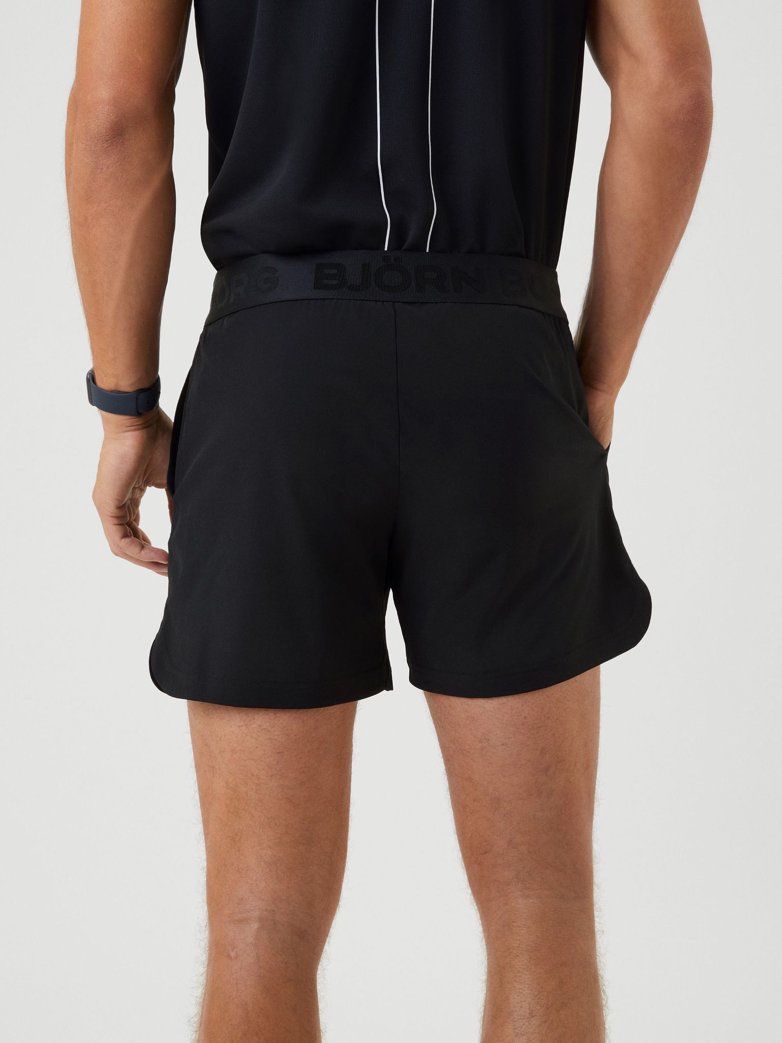 Bjorn Borg Ace Short Shorts, heren broek kort, zwart