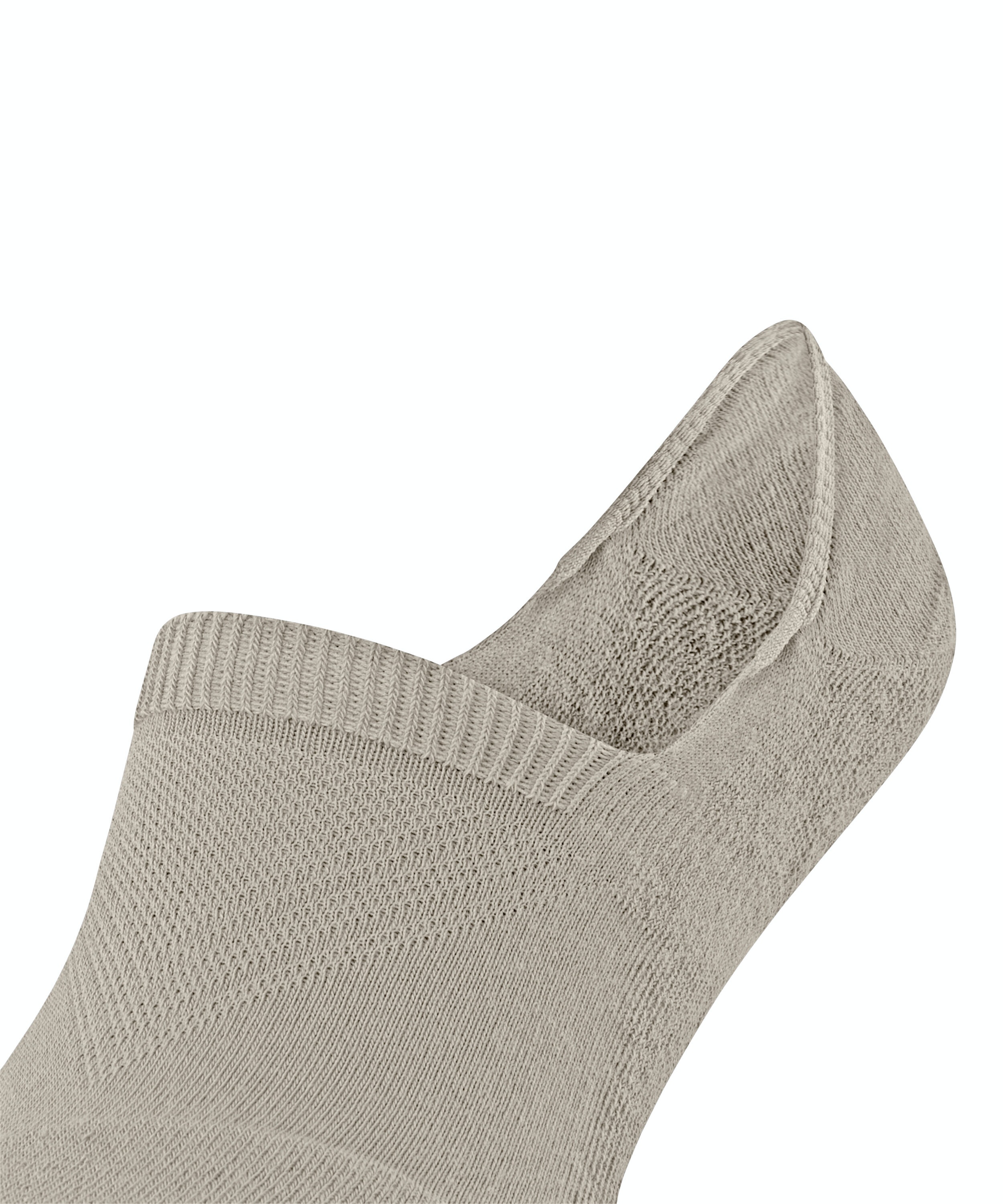 FALKE Cool Kick invisible unisex sokken,  grijs (towel)