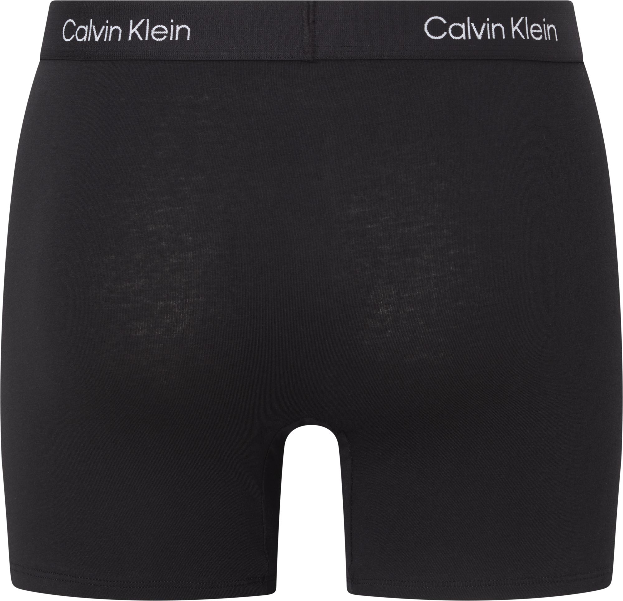 Calvin Klein Boxer Briefs (3-pack), heren boxers extra lang, zwart