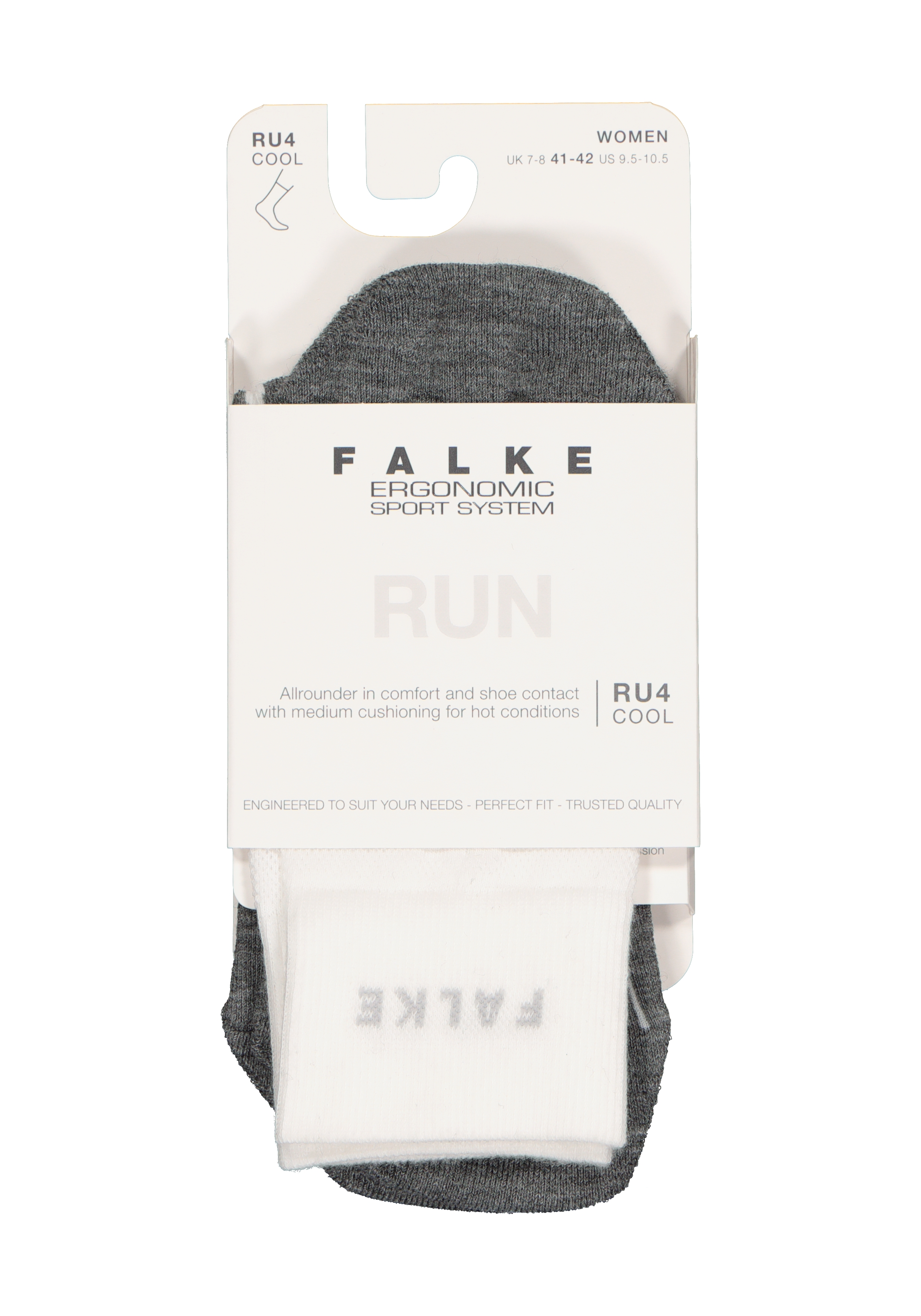 FALKE RU4 Cool dames hardloopsokken, wit (white-mix)