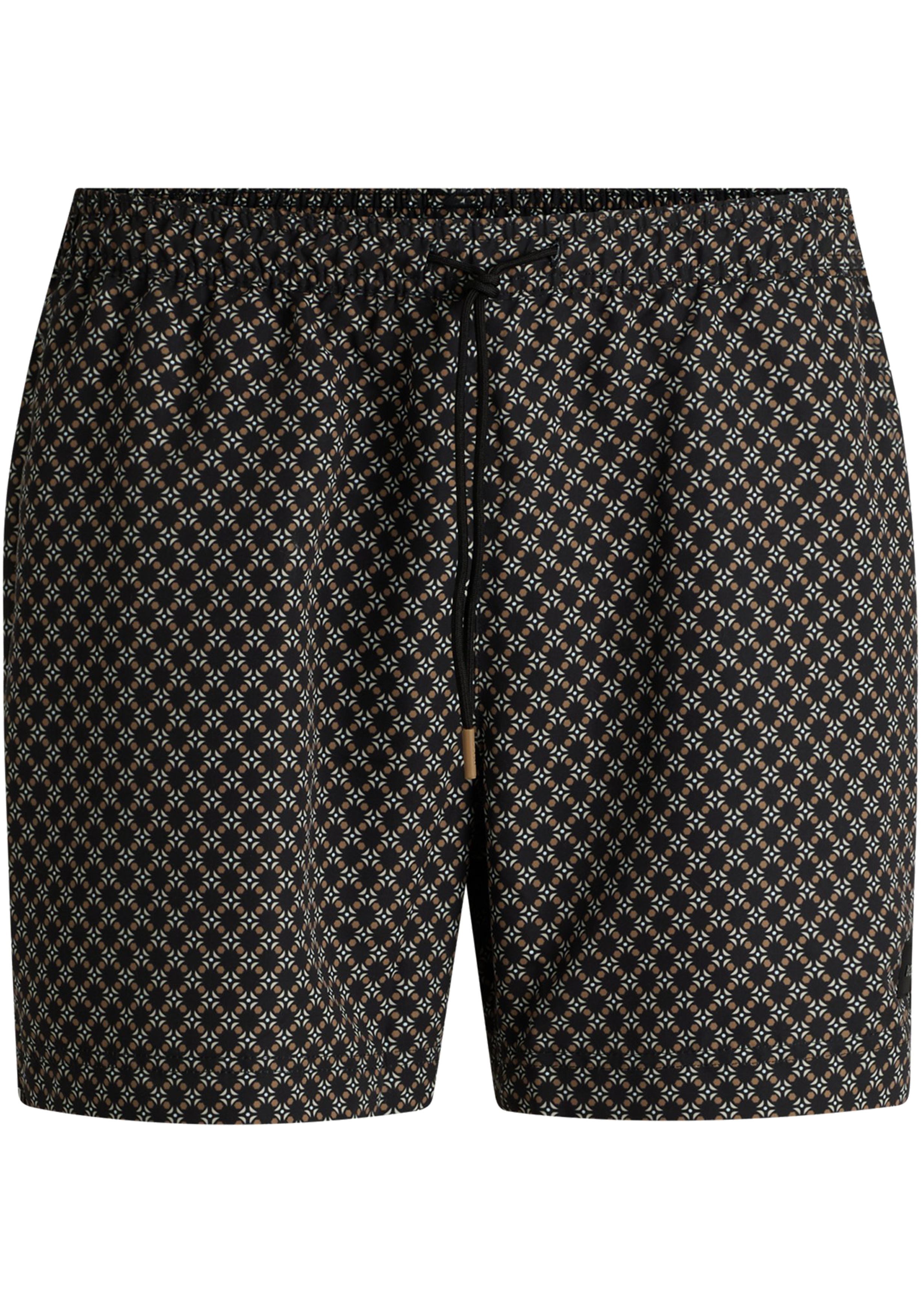 HUGO BOSS Vibe swim shorts, heren zwembroek, zwart dessin