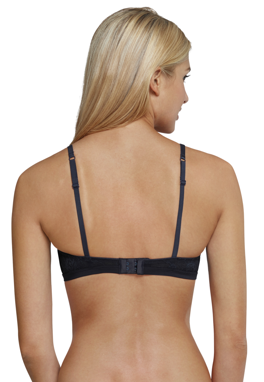 SCHIESSER Pure Lace bh (1-pack), dames softbra nachtblauw