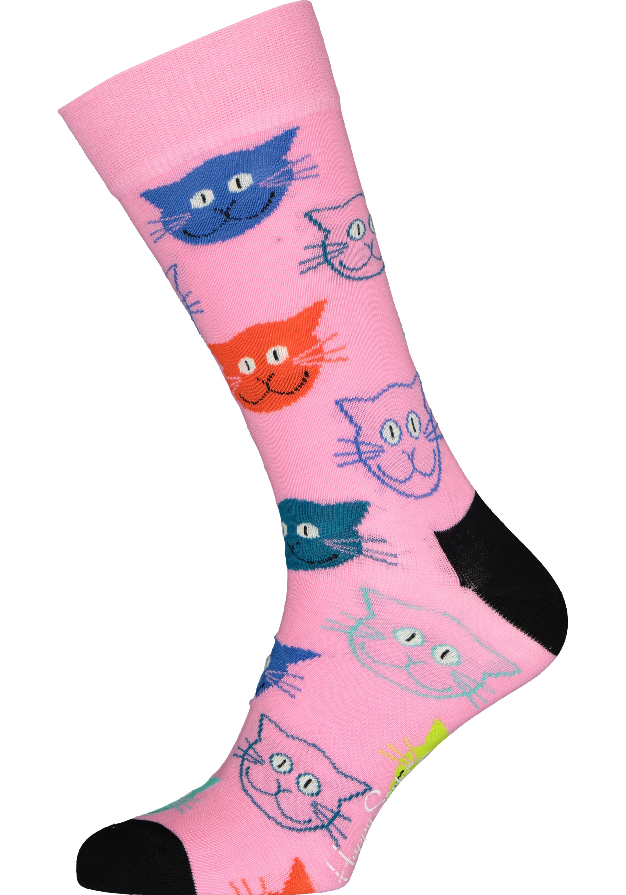 Happy Socks Mixed Cat Socks Gift Set (3-pack)