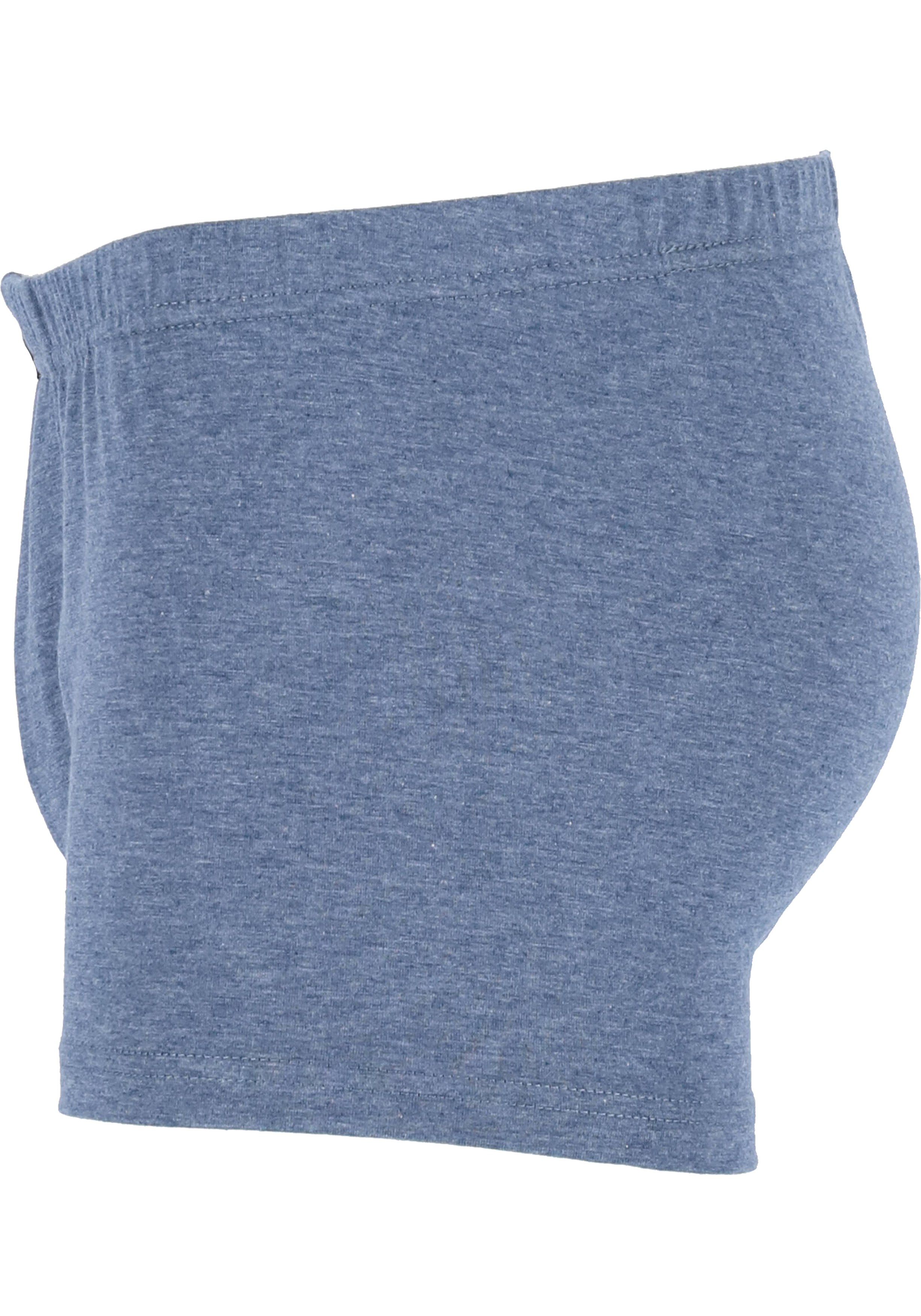 Gotzburg heren boxers (3-pack), normale lengte, blauw en grijs