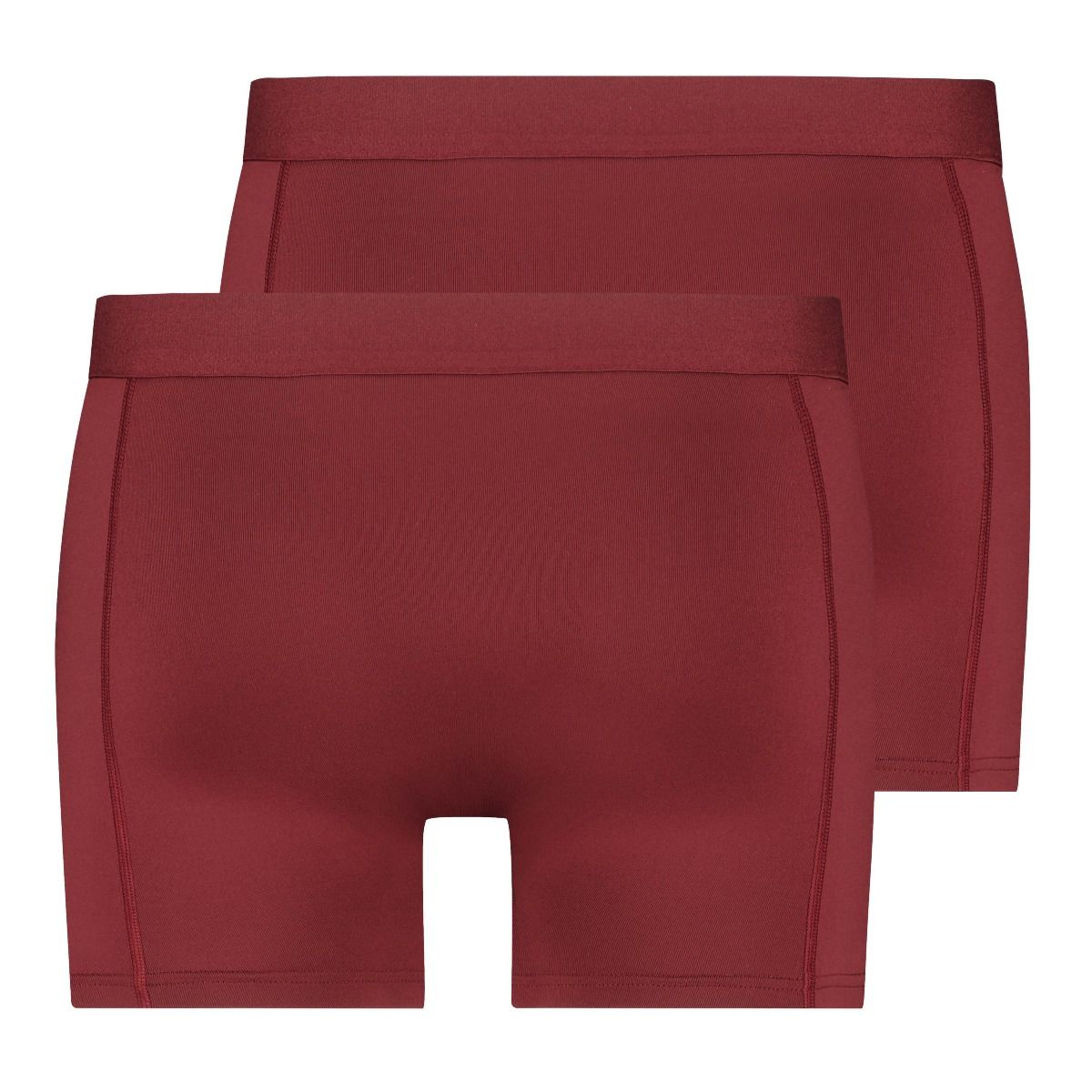 RJ Bodywear Pure Color Jort boxer (2-pack), heren boxer lang, port