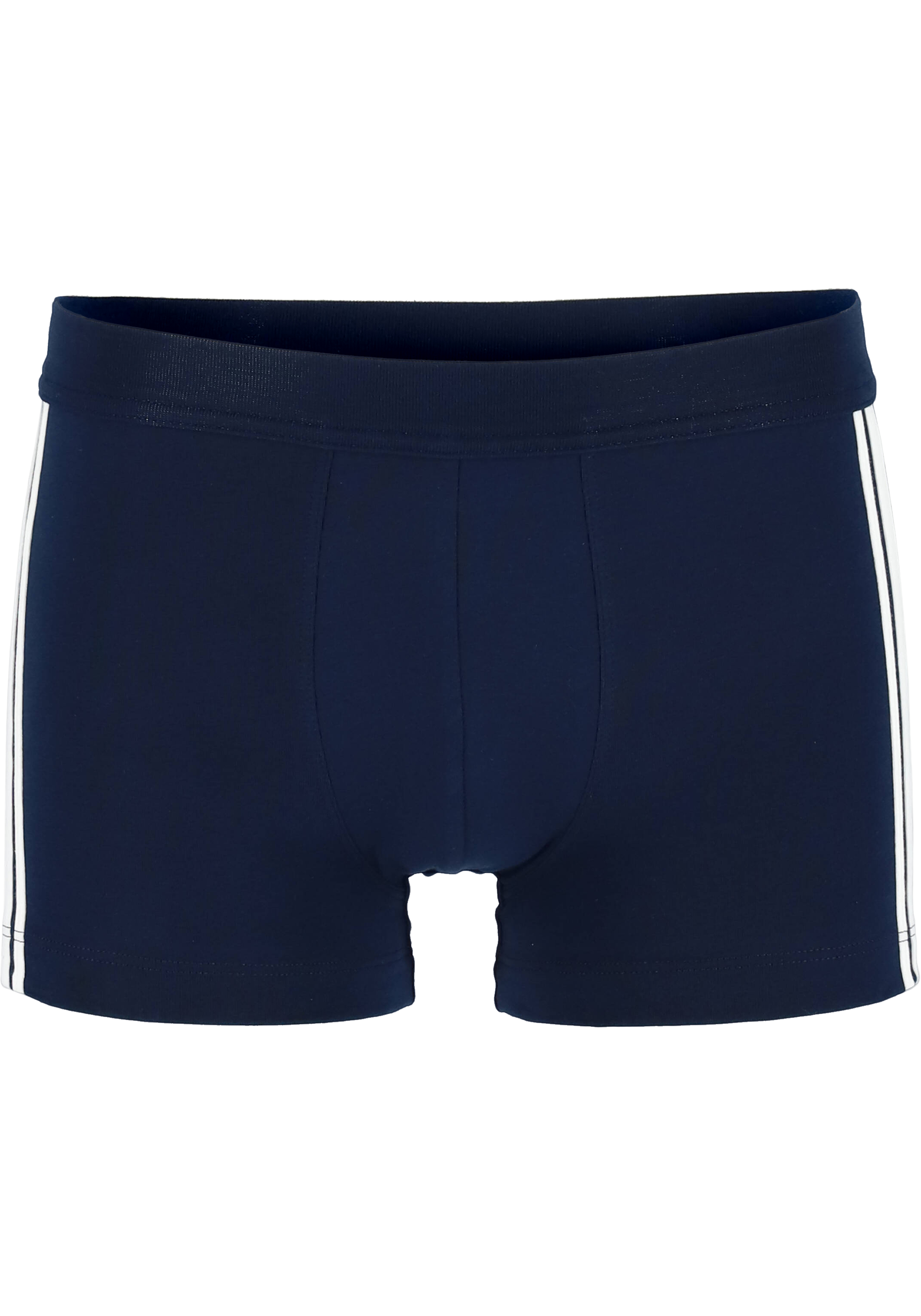 SCHIESSER 95/5 Stretch shorts (3-pack), donkerblauw