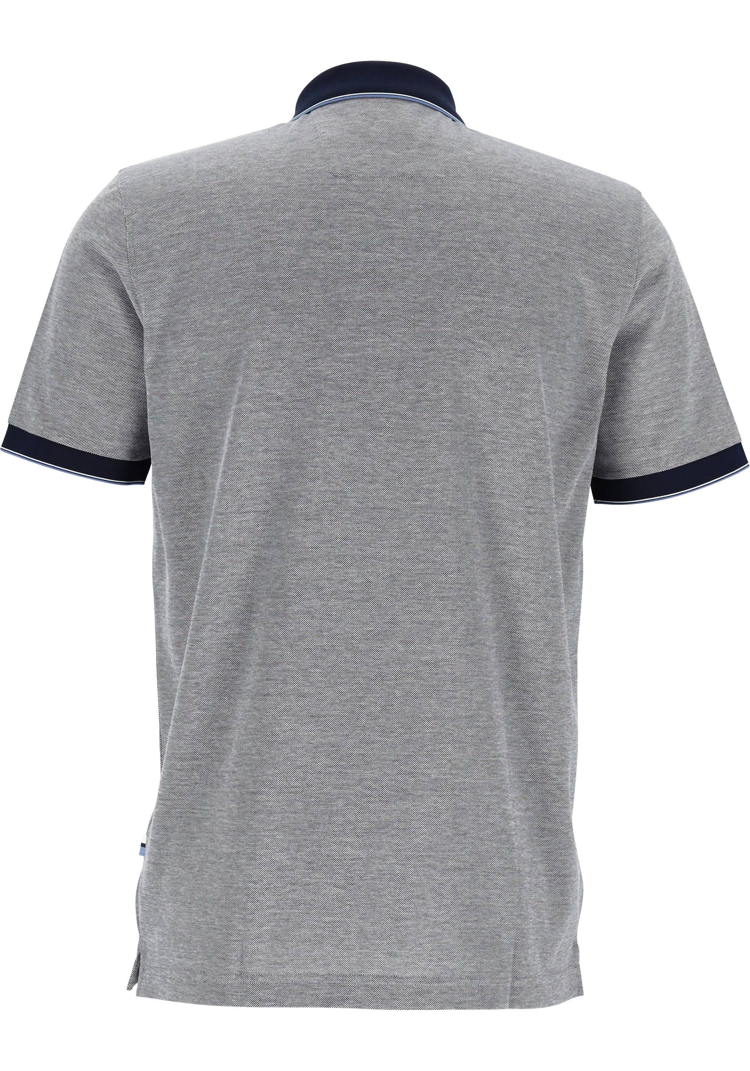 OLYMP Polo Casual, modern fit polo, marine blauw