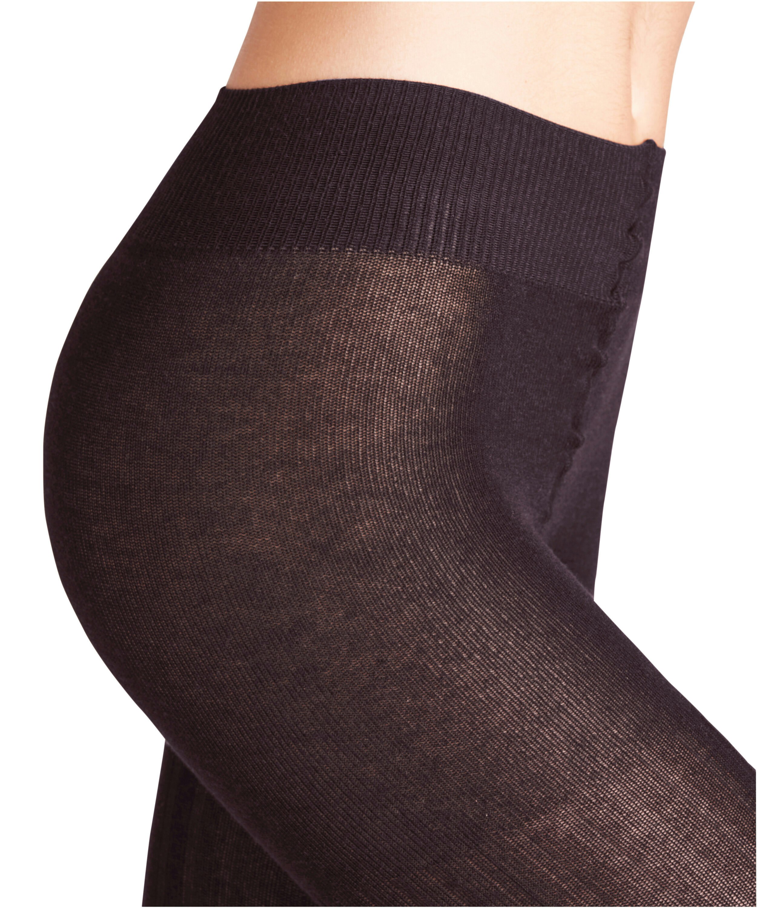 FALKE Cross Knit dames panty, blackberry