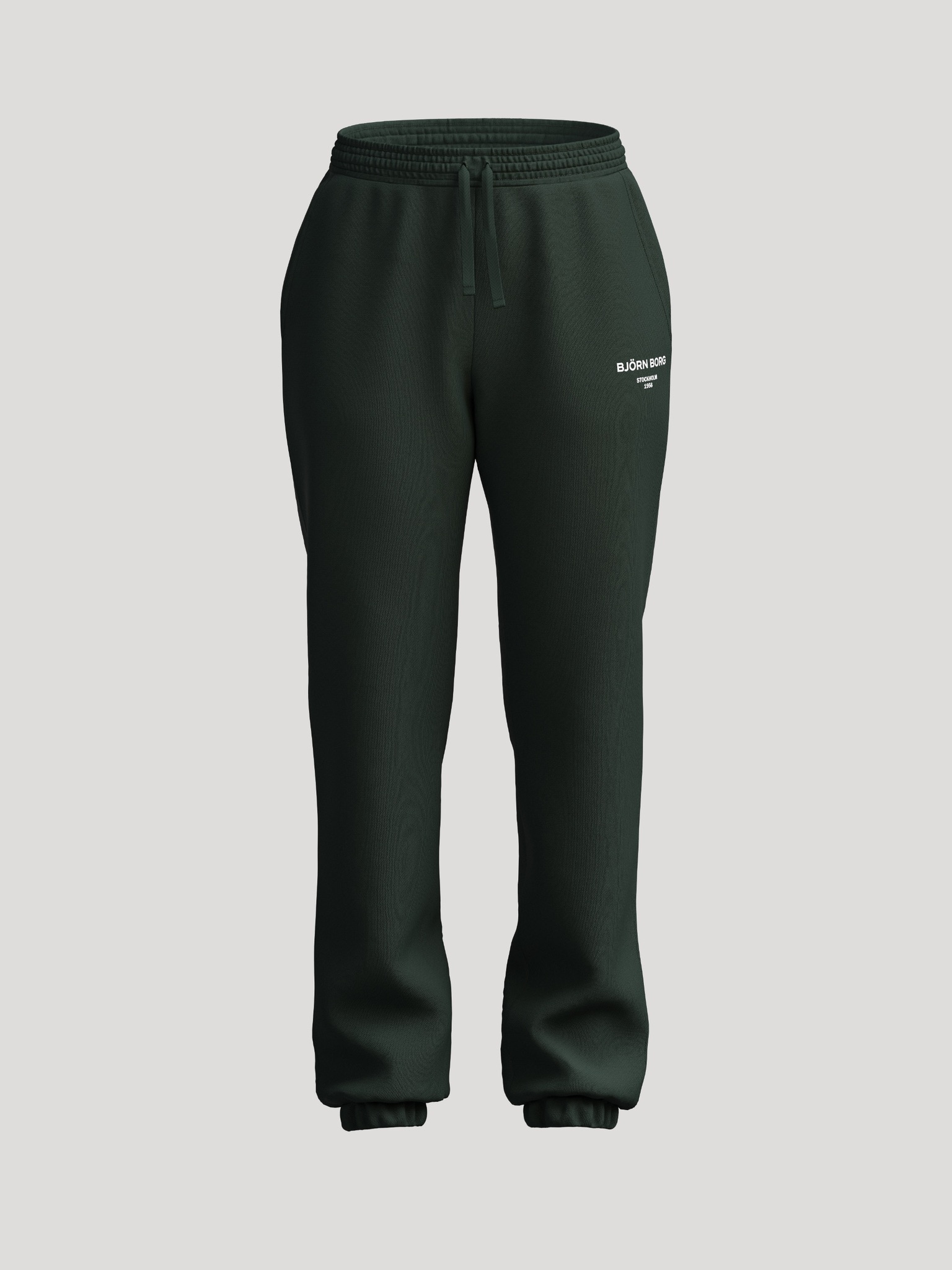 Bjorn Borg dames Essential 1 Pants, dames joggingbroek, donkergroen