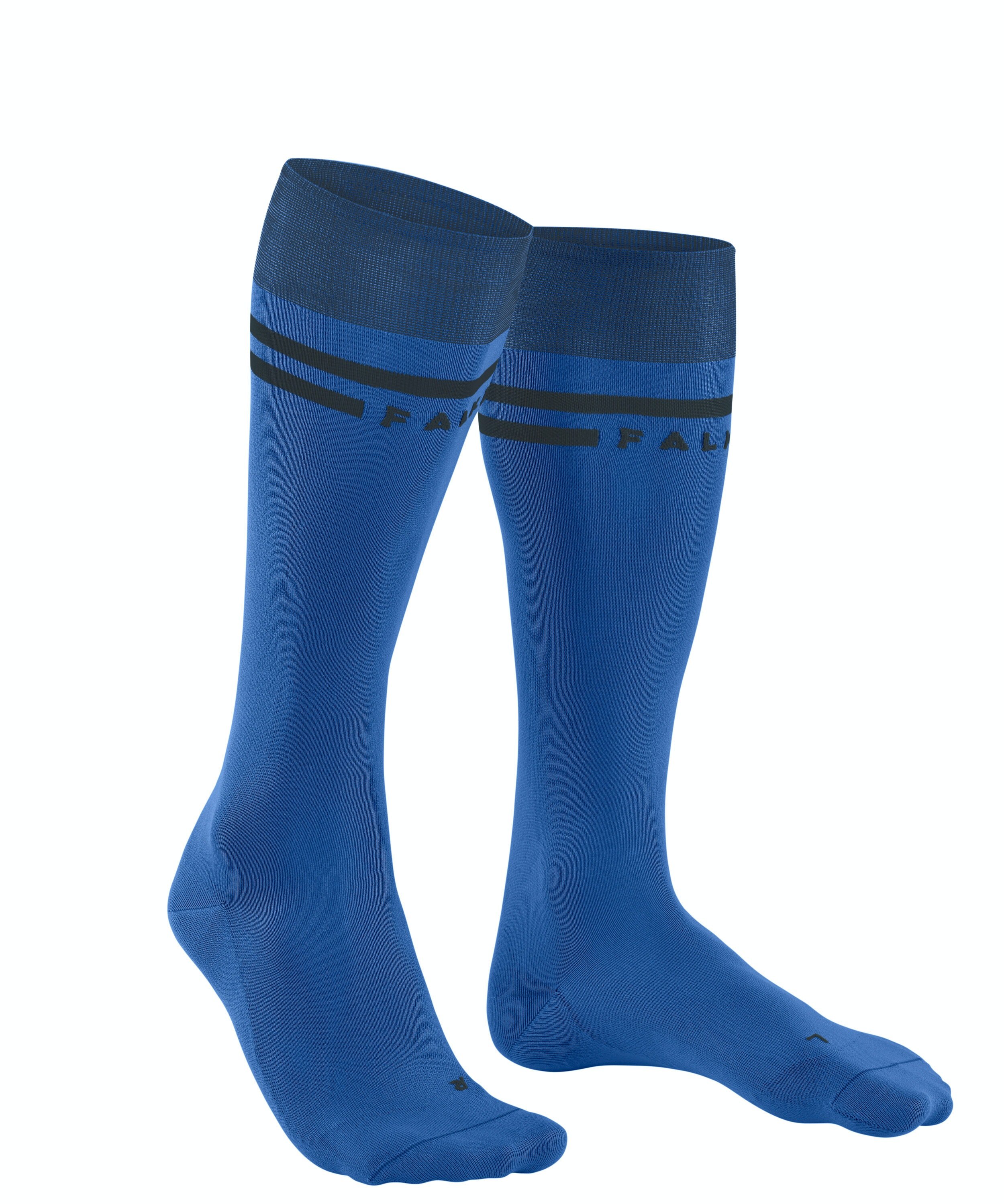 FALKE SK7 Race dames skiing kniekousen, blauw (olympic)